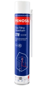Пена монтажная PENOSIL Gap Filling Strawfoam 278 всесезонная, 650 мл