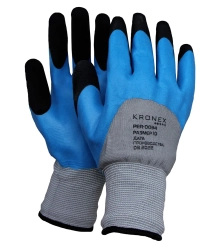 Перчатки нейлоновые Kronex Titan с латексным покрытием (усиленная защита) PER-0034