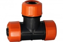 Переходник Т-образный для шлангов 3/4" Amigo 74009