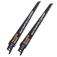 Пилки для сабельной пилы по дереву RAGE S644D 150 мм 2 шт 552151