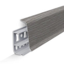 Плинтус напольный Идеал Деконика 55 мм 210 Дуб пепельный 2,2 м