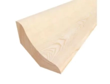 Плинтус напольный без фаски 45х12х2500 мм сорт А