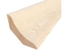 Плинтус напольный без фаски 55х12х3000 мм сорт А