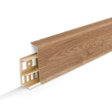 Плинтус напольный Идеал Деконика 70 мм 2,2 м (221, дуб янтарный)