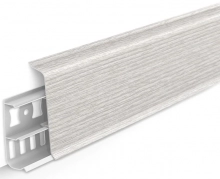 Плинтус напольный Идеал Деконика 70 мм 265 Клен патина 2,2 м