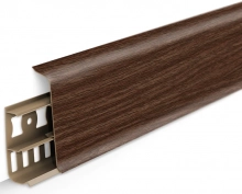 Плинтус напольный Идеал Деконика 70 мм 2,2 м (291, орех)