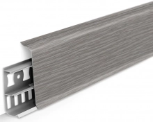 Плинтус напольный Идеал Деконика 70 мм 210 Дуб пепельный 2,2 м