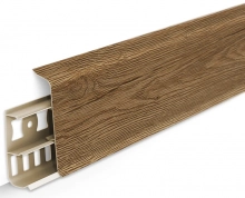 Плинтус напольный Идеал Деконика 70 мм 211 Дуб рустик 2,2 м
