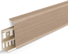 Плинтус напольный Идеал Деконика 70 мм 213 Дуб северный 2,2 м