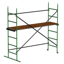 Подмости строительные Дуэт 1,8 м (площадка 1,8х0,5 м)