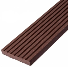 Рейка торцевая финишная ДПК 10х70х4000 мм Коричневая