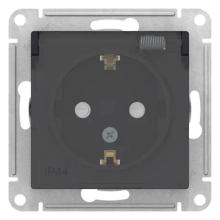 Розетка IP44 Systeme Electric AtlasDesign ATN441046 с/з