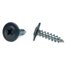 Саморез с прессшайбой 4,2x16 острый RAL 7024 ЕКТ B009351 100 шт