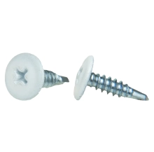 Саморез с прессшайбой 4,2x16 со сверлом RAL 9003 ЕКТ B007931 100 шт