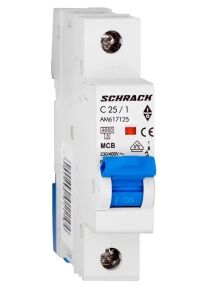 Автоматический выключатель SCHRACK AM 6kA 1P 25А тип С