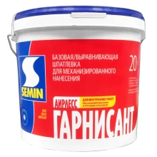 Шпатлёвка SEMIN AIRLESS GARNISSANT (синяя крышка) 20 кг