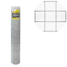 Сетка сварная оцинкованная 1 х 5 м Lihtar (ячейка 12,7 х 12,7) проволока 0,8 мм