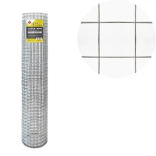 Сетка сварная оцинкованная 1 х 5 м Lihtar (ячейка 25,4 х 25,4) проволока 1,2 мм