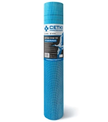 Стеклосетка фасадная Правiльная ССШ-160 СЕТКI НАВАПОЛАЦКIЯ 50 м²