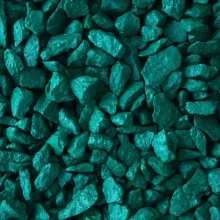 Щебень окрашенный гранитный зеленый фракция 5-10 мм 20 кг