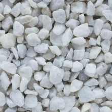 Щебень мраморный белый фракция 5-10 мм 20 кг