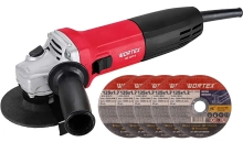 Угловая шлифмашина (болгарка) Wortex AG 1207-6