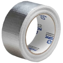 Скотч алюминиевый со стеклосеткой 50 мм х 50 м профи