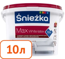Краска Sniezka MAX интерьерная латексная 10 л