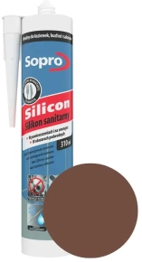 Герметик силиконовый Sopro 52 коричневый 310 мл