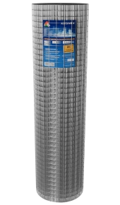 Сетка сварная оцинкованная 1 х 25 м Kronex (ячейка 25 х 25) проволока 1,8 мм