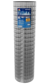 Сетка сварная оцинкованная 1 х 25 м Kronex (ячейка 50 х 50) проволока 1,4 мм