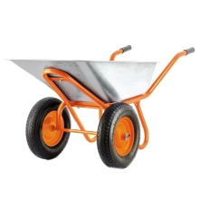 Тачка строительная двухколесная облегченная 90 л, 250 кг СТРОЙМАШ (17010)