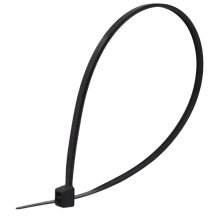 Хомут-стяжка нейлоновая КСС 300х4 мм, черная, 100 шт DEKRON (U4300B)