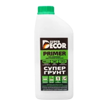 Грунтовка Super Decor Супергрунт 70 + Антисепт 1 кг