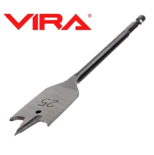 Сверло перовое по дереву 25х152 мм VIRA 557025