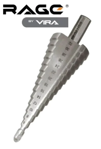 Сверло ступенчатое с трехгранным хвостовиком 4-32 мм VIRA RAGE 551432