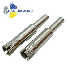 Коронка алмазная по керамике и кафелю 2 шт 10 мм Trio-Diamond 400010