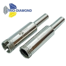 Коронка алмазная по керамике и кафелю 2 шт 12 мм Trio-Diamond 400012