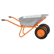 Тачка строительная двухколесная Skiper Expert Pro 2х130 130 л 350 кг