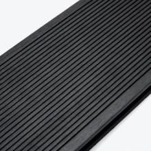 Террасная доска (декинг) из ДПК 25x165х4000 мм Графит