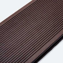 Террасная доска (декинг) из ДПК 25x165х4000 мм Коричневая