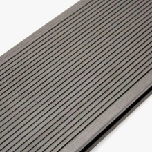 Террасная доска (декинг) из ДПК 25x165х6000 мм Серая