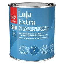 Краска экстрастойкая Tikkivala Luja Extra База A (матовая) 0,9 л