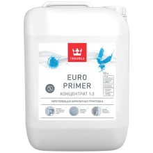 Грунтовка акриловая TIKKURILA Euro Primer концентрат 1:3 10 л