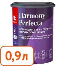 Краска интерьерная TIKKURILA Harmony Perfecta База A Глубокоматовая 0,9 л