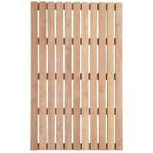 Трап для бани напольный 600х1000 мм Ольха