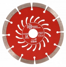 Круг алмазный отрезной сегментный 150х22 мм Trio-diamond Grand hot press GUS723