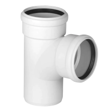 Тройник для бесшумной канализации 110/110х87º Ostendorf Skolan
