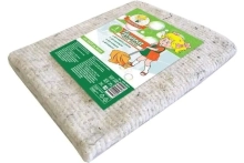 Тряпка для пола из хлопка 70х75 см белая