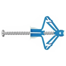 Дюбель-бабочка TWIN PAB 10х50 нейлон с шурупом ЕКТ (4 шт)
B010204